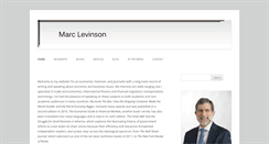 Desktop Screenshot of marclevinson.net