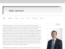 Tablet Screenshot of marclevinson.net